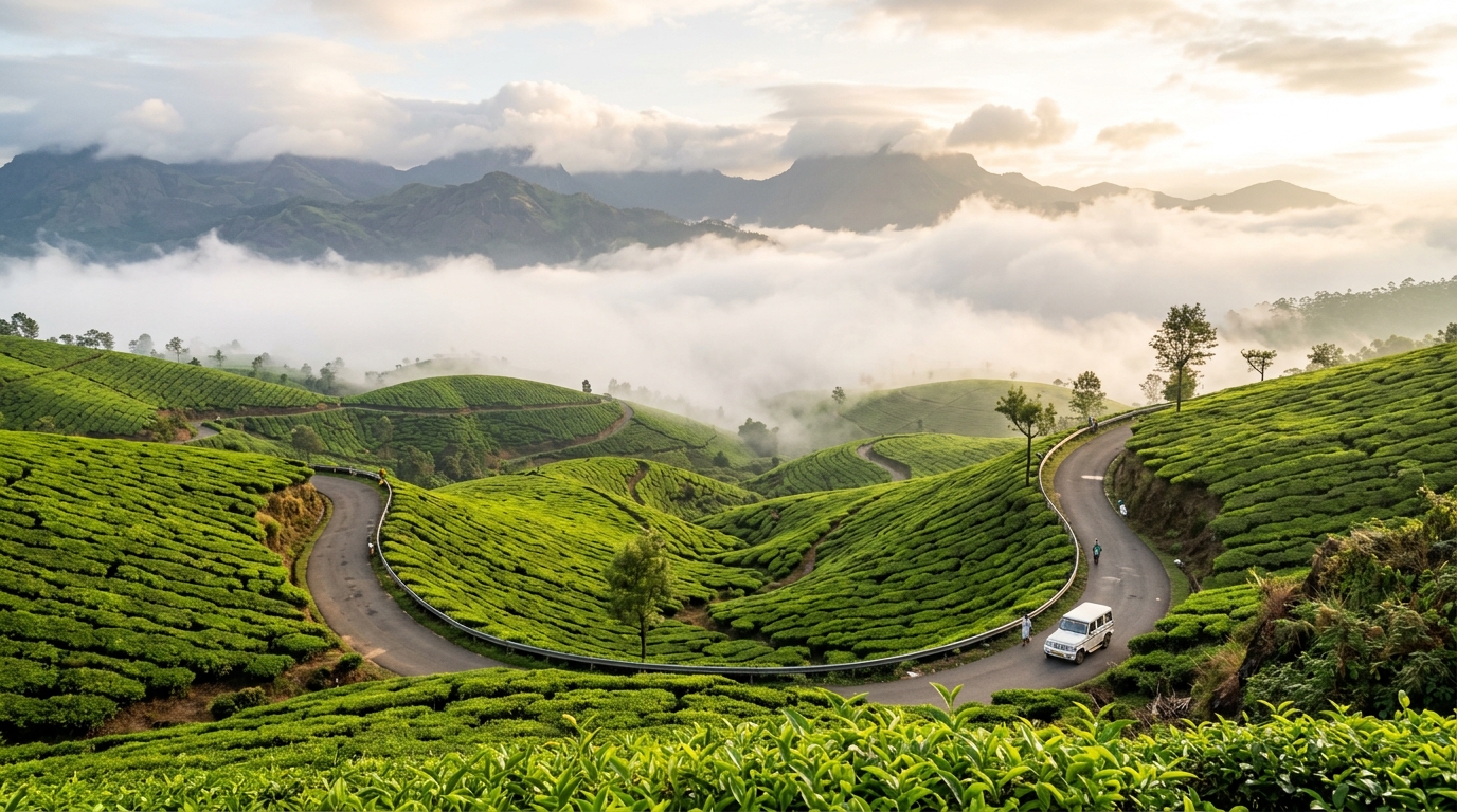 Munnar Kerala tour package from Tiruppur Sai Travel